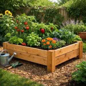 A simple way to grow your favorite plants and veggies in style