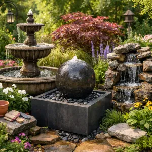 Simple tips to help you choose the perfect garden water fountain