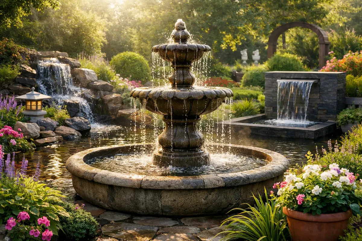 How to Choose a Garden Water Fountain