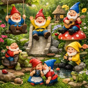 Add a touch of whimsy and charm to your outdoor space