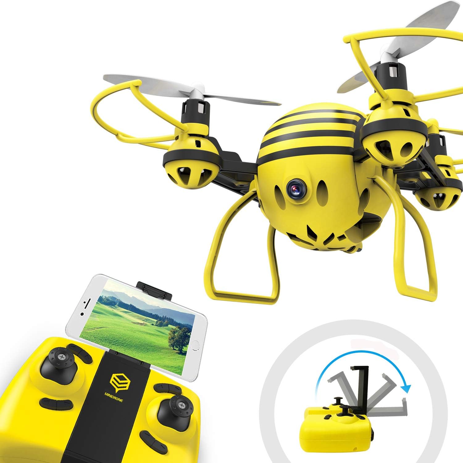 HASAKEE H1 FPV RC Drone with HD Live Video Wifi Camera
