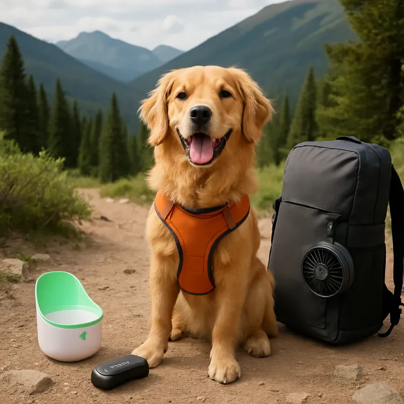 Gear up your furry friend for fun on the go
