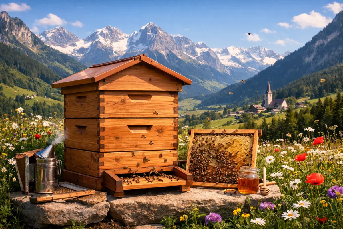 Quality Cedar Wood Beehive Set from Europe