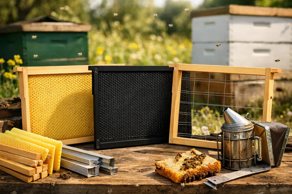 Choosing the Best Beehive Frame Materials