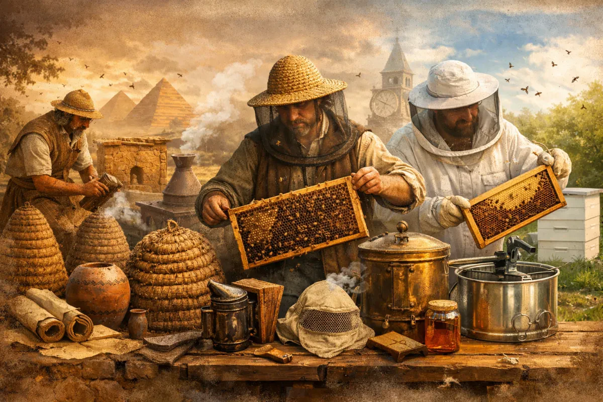 Beekeeping Equipment History Unveiled Through Time