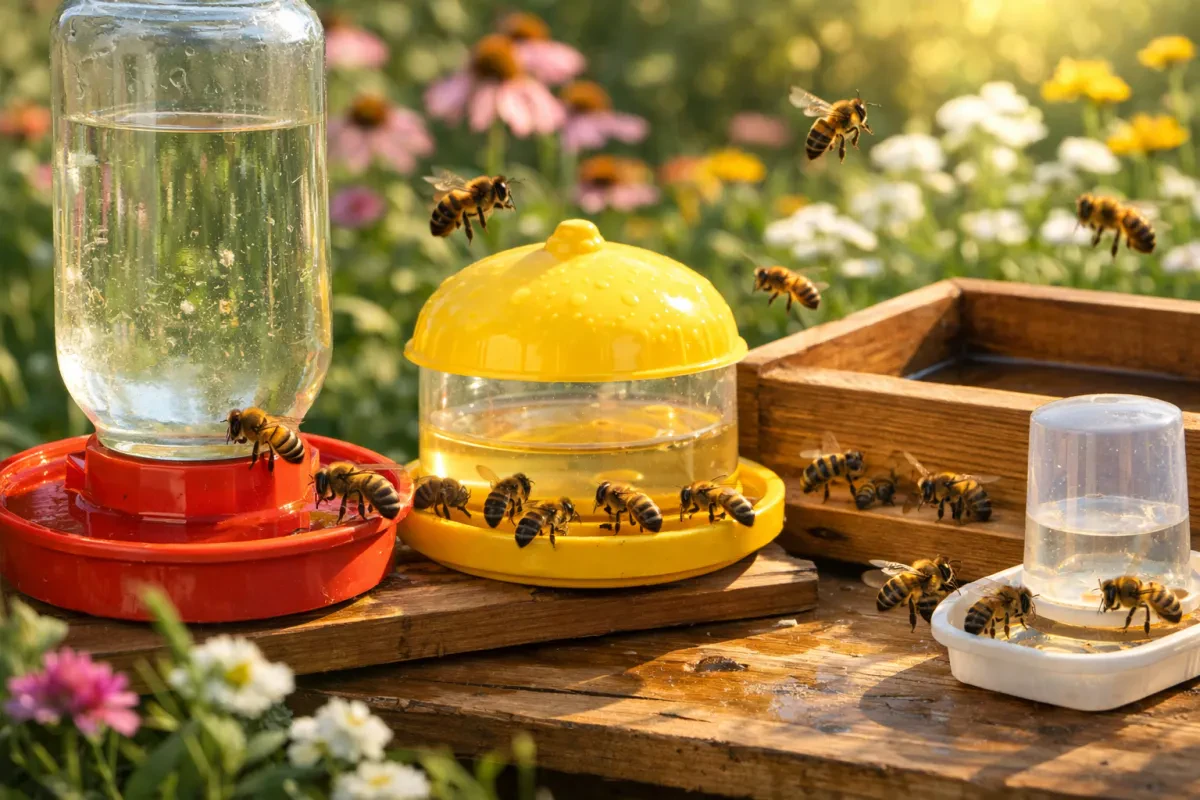Feeder Types for Bees Explained Simply