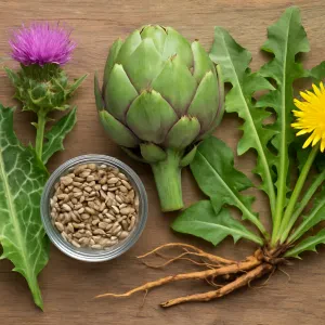 Restoring liver balance through a time-honored herbal triad