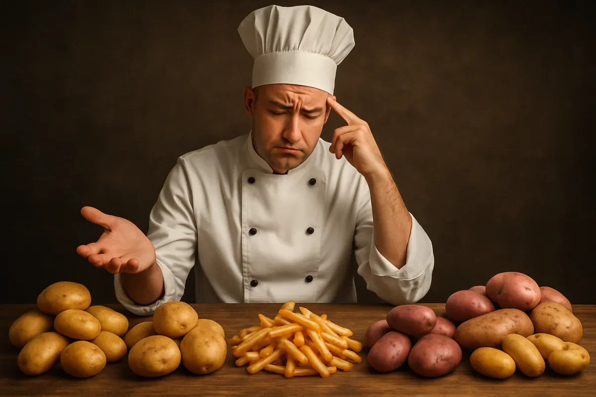 Quelles Pommes de terres pour faire des frites ?