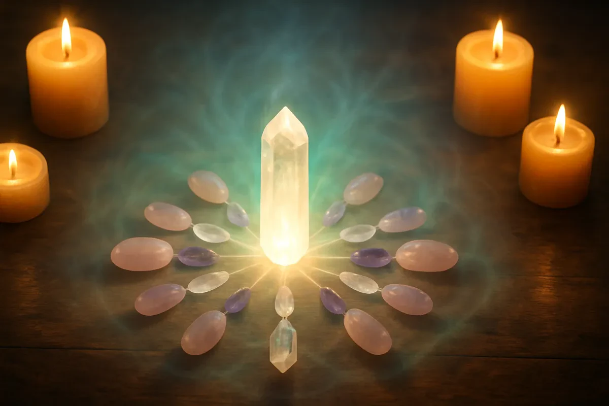Healing Spells with Crystals: Harnessing Stone Energy