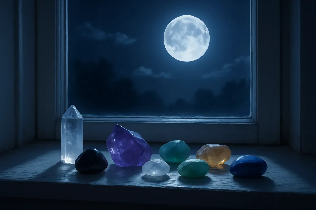Cleanse Crystals with Moonlight: Safe Methods & Timing (Step-by-Step)