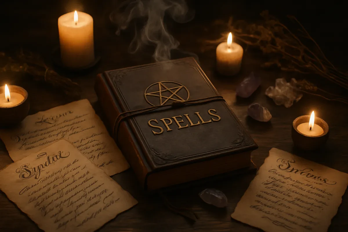 Book of Shadows Spells: How to Create, Use & Fill Your Grimoire