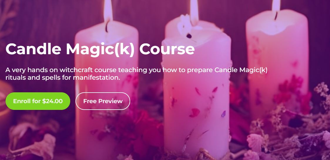 The use of candles and candle magic is perfect for Beginner Witchcraft!