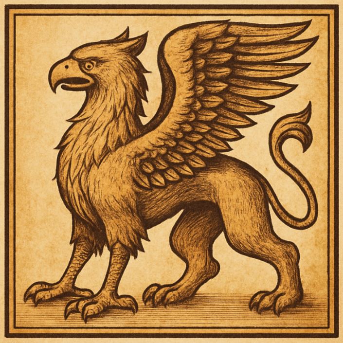 A Griffin is a powerful witchcraft symbol