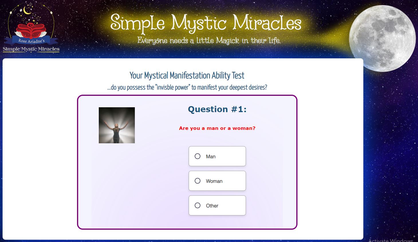 Magick Ability Test Quiz