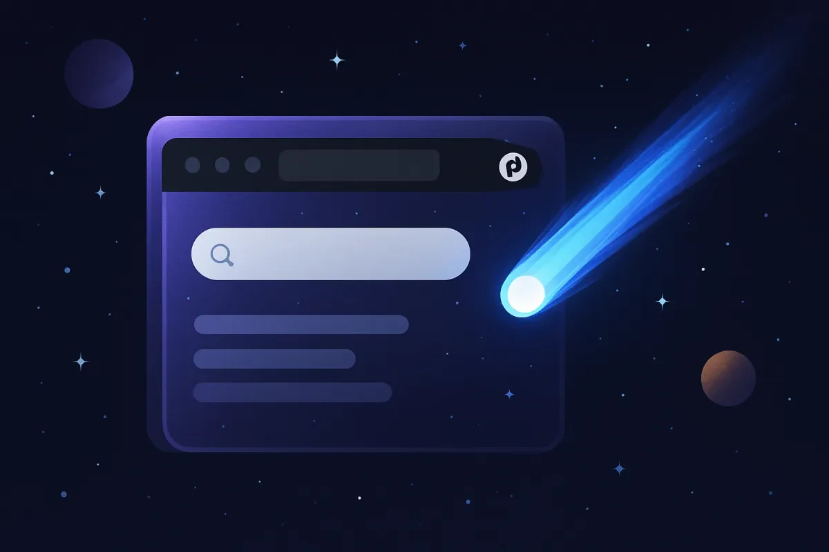 Perplexity Unveils the Comet Web Browser