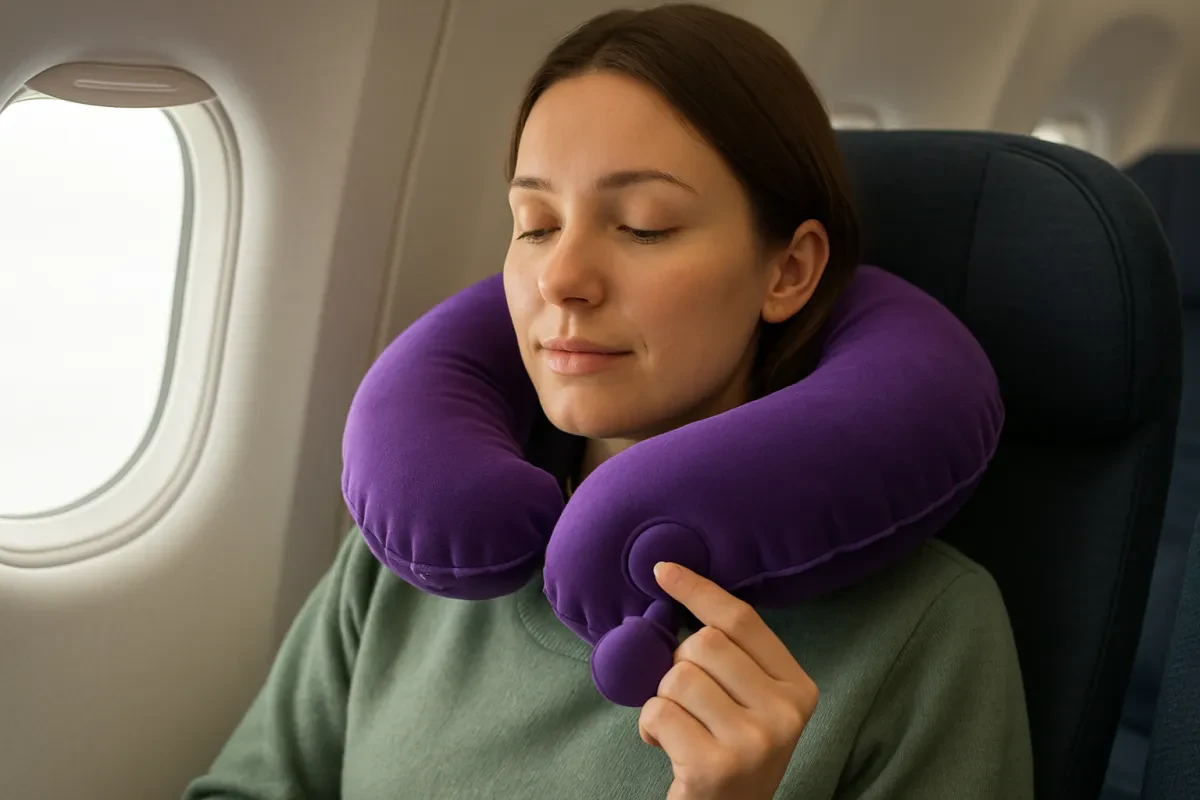 Inflatable Donut Pillows For Travel Made Easy