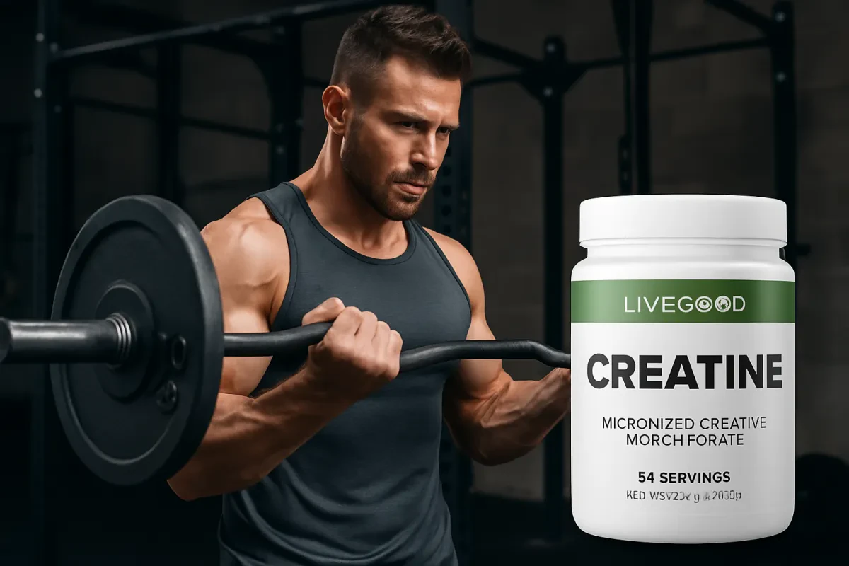 Boost Strength and Recovery with LIVEGOOD Creatine