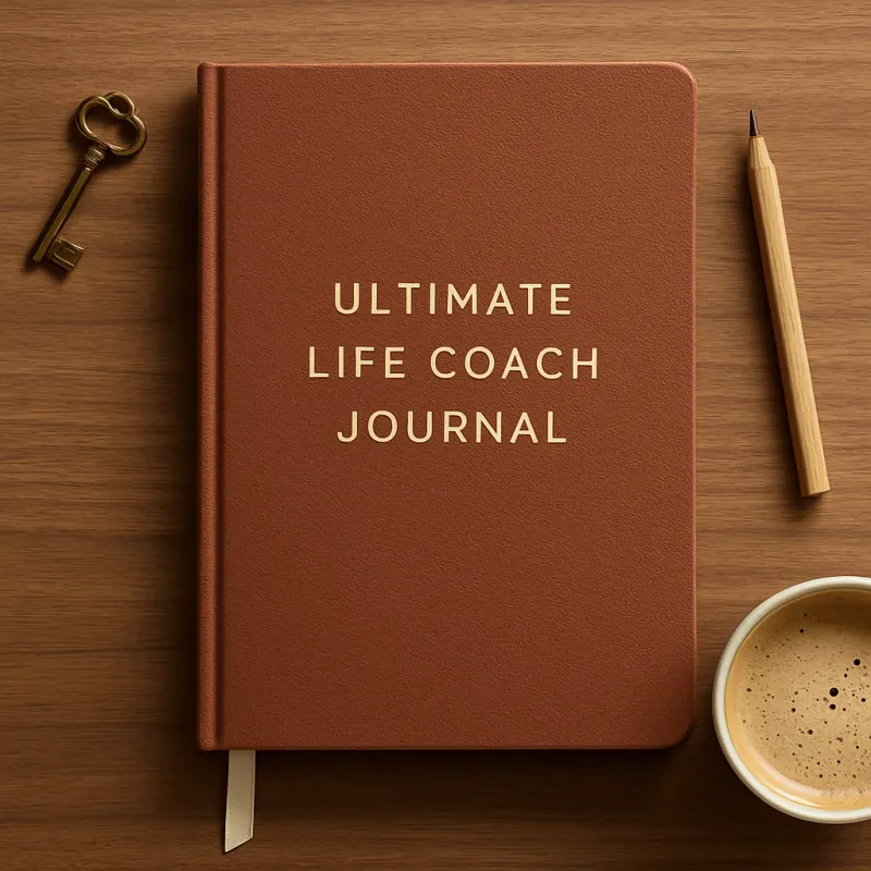Discover how to take charge of your goals and boost your personal growth with this amazing journal