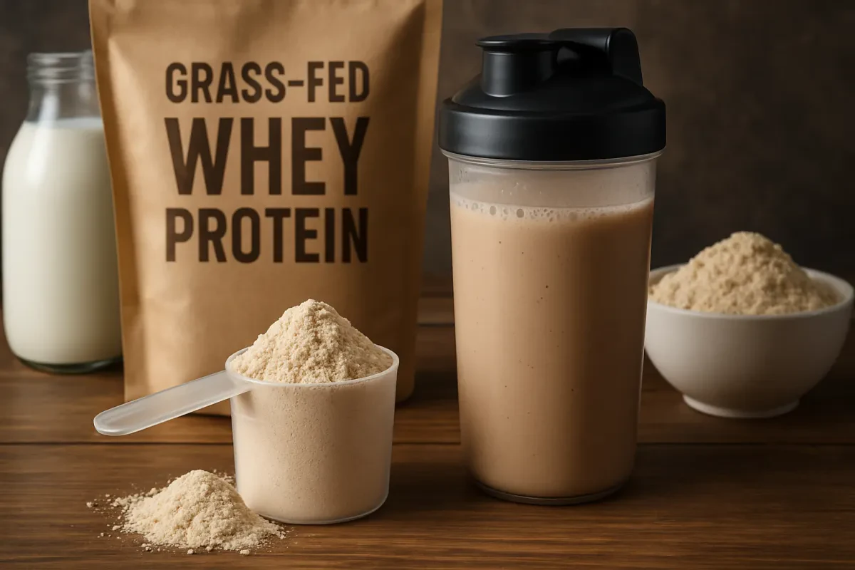 Boost your workouts with tasty, natural protein Delicious Grass Fed Whey Protein for Your Gains