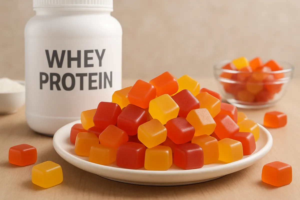 Delicious Whey Protein Gummies for Healthy Snacking