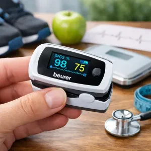 Keep track of your health effortlessly with the Beurer PO30 Oximeter