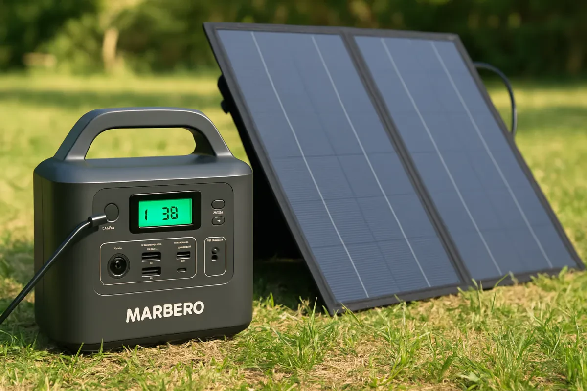 Marbero 155Wh Solar Generator for Easy Power Solutions