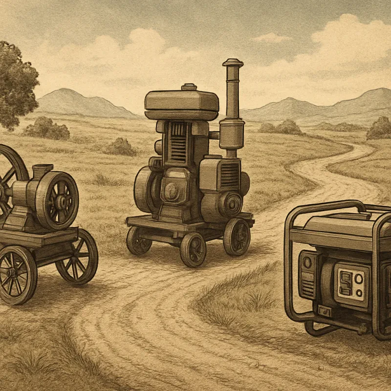 Discover how portable generators evolved into the must-have tools they are today
