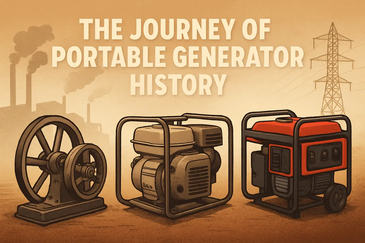 The Journey of Portable Generator History