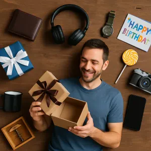 Surprise him with gifts he didn’t see coming