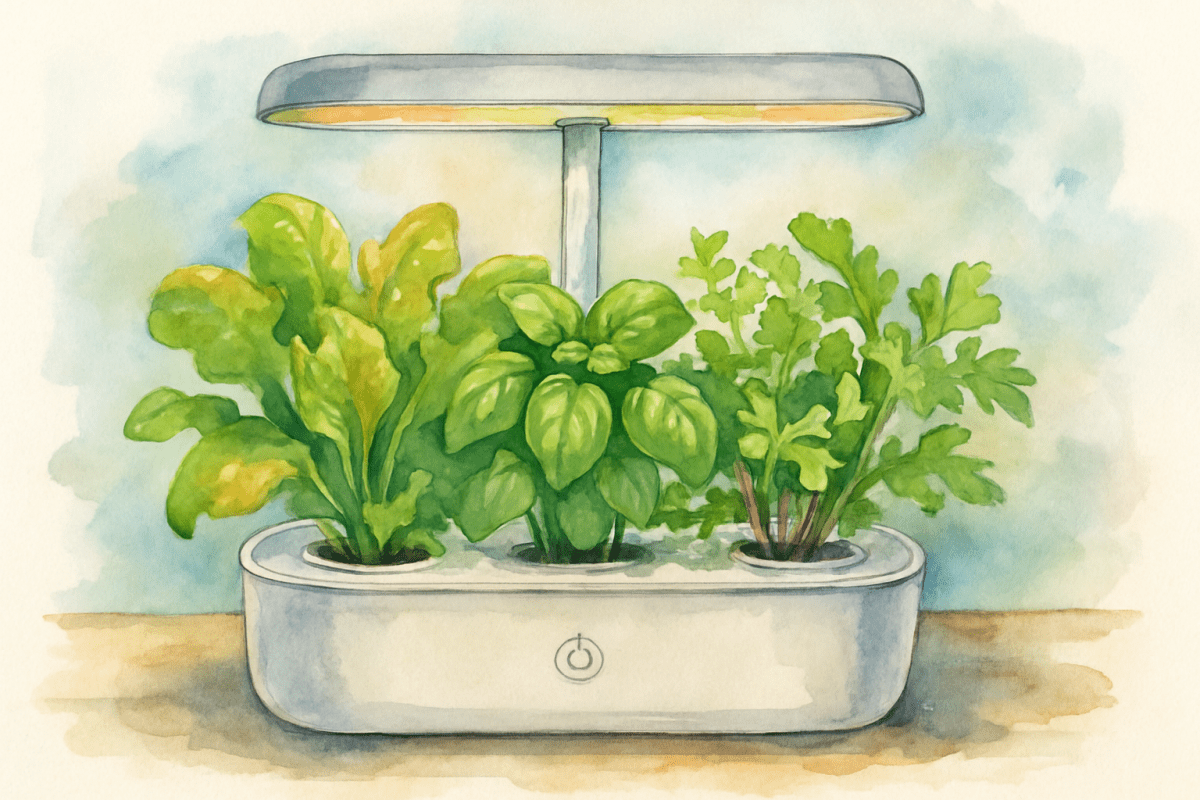Discover how to cultivate fresh greens right in your home with this simple hydroponic system Grow Fresh Greens Indoors with Hydroponic Garden Kit