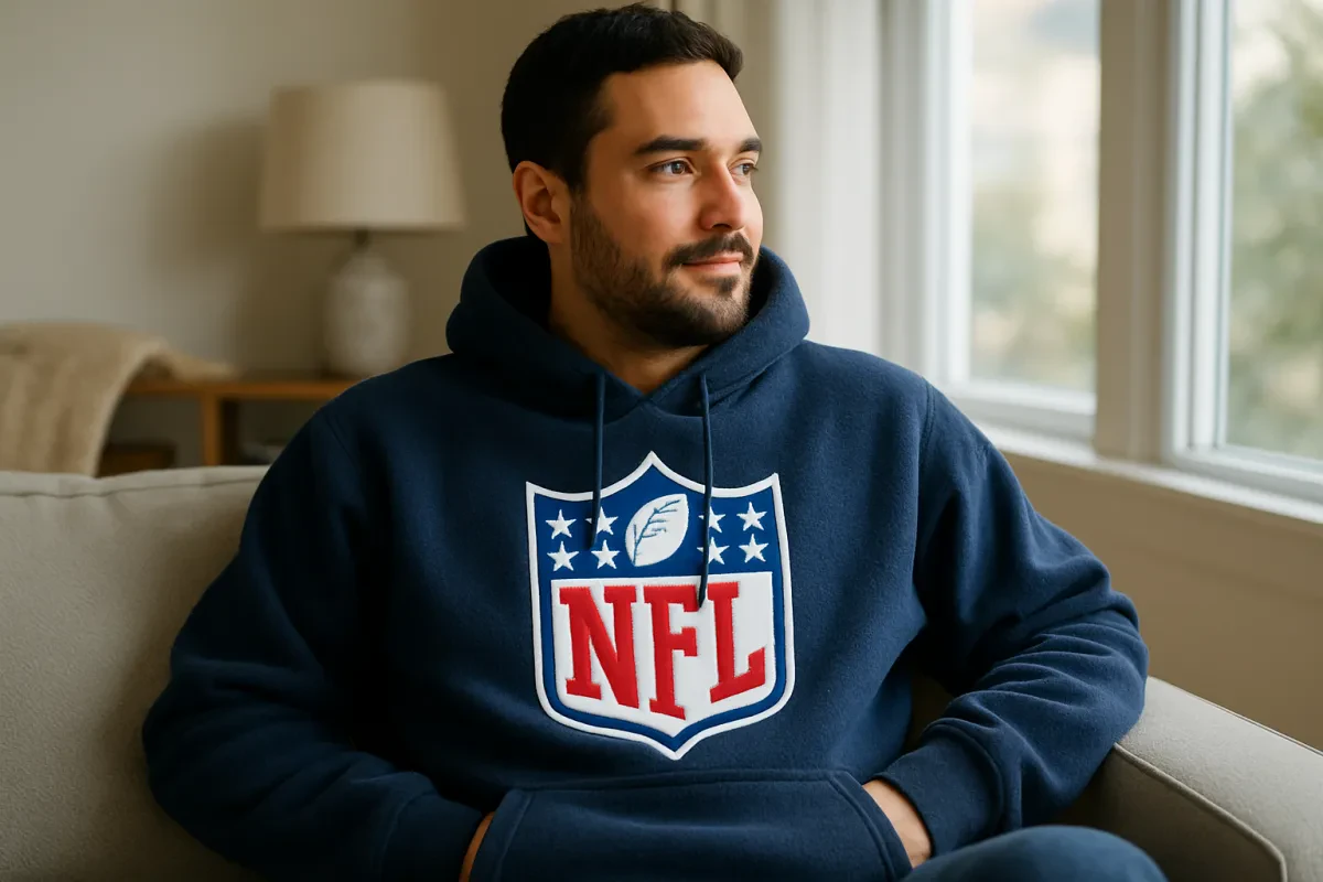 Get warm and show your team spirit all season long Stay Cozy with This NFL Fleece Hoodie