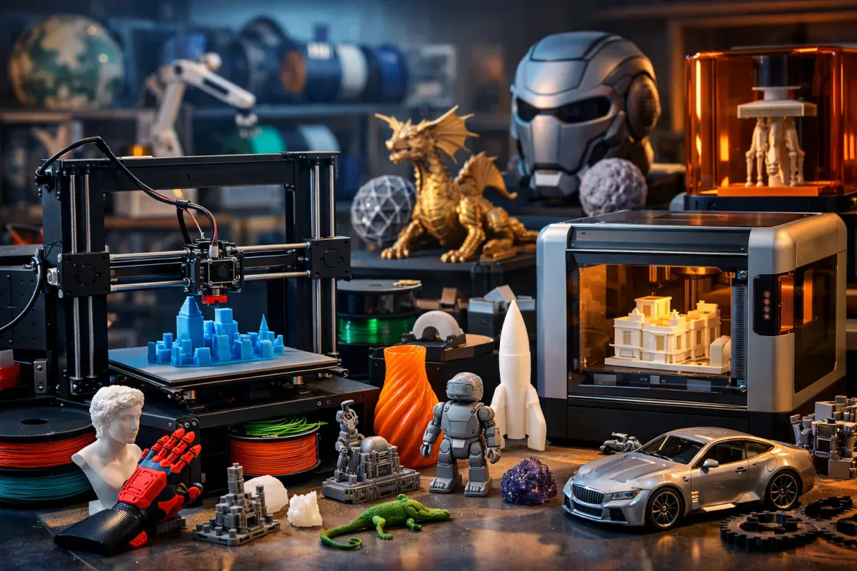 Exploring the Wide World of 3D Printers