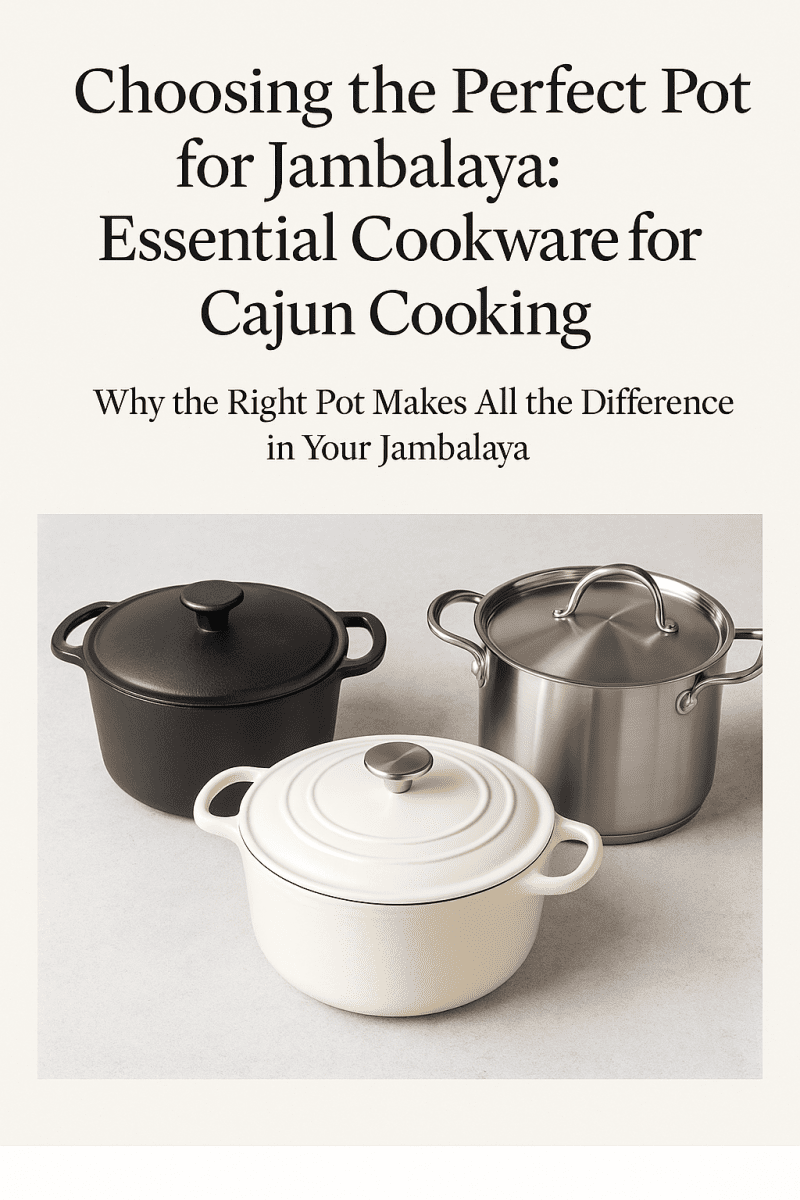 Choosing the Perfect Pot for Jambalaya: Essential Cookware for Cajun Cooking