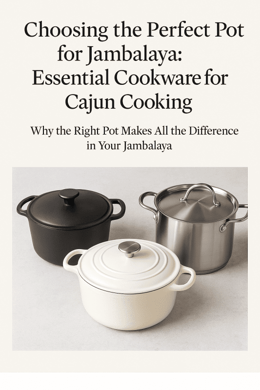 Why the Right Pot Makes All the Difference in Your Jambalaya