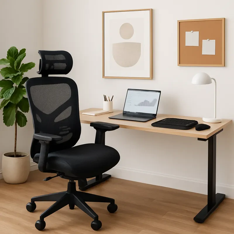 Discover budget-friendly solutions for a comfy workspace at home