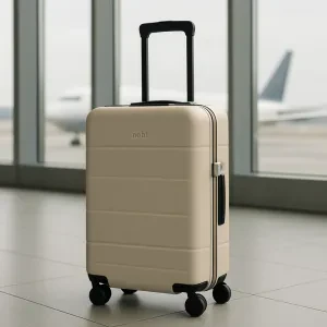 Experience hassle-free packing and effortless travel with the Nobl Zipperless Suitcase