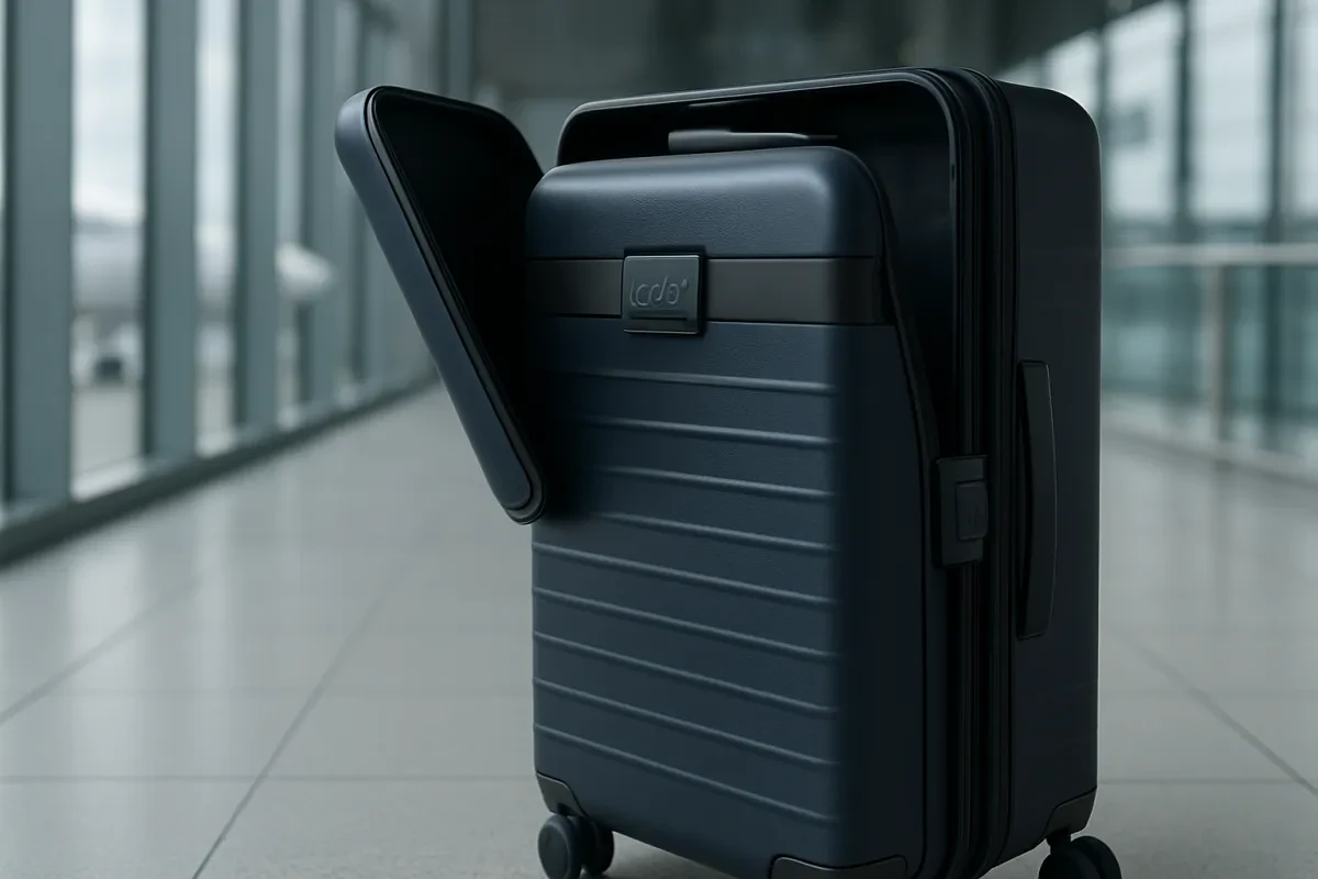 Unlock Convenience with Nobl Zipperless Suitcase