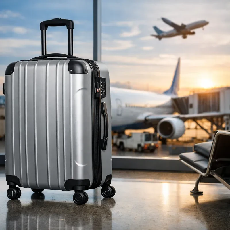 A reliable travel companion that keeps your belongings safe and secure