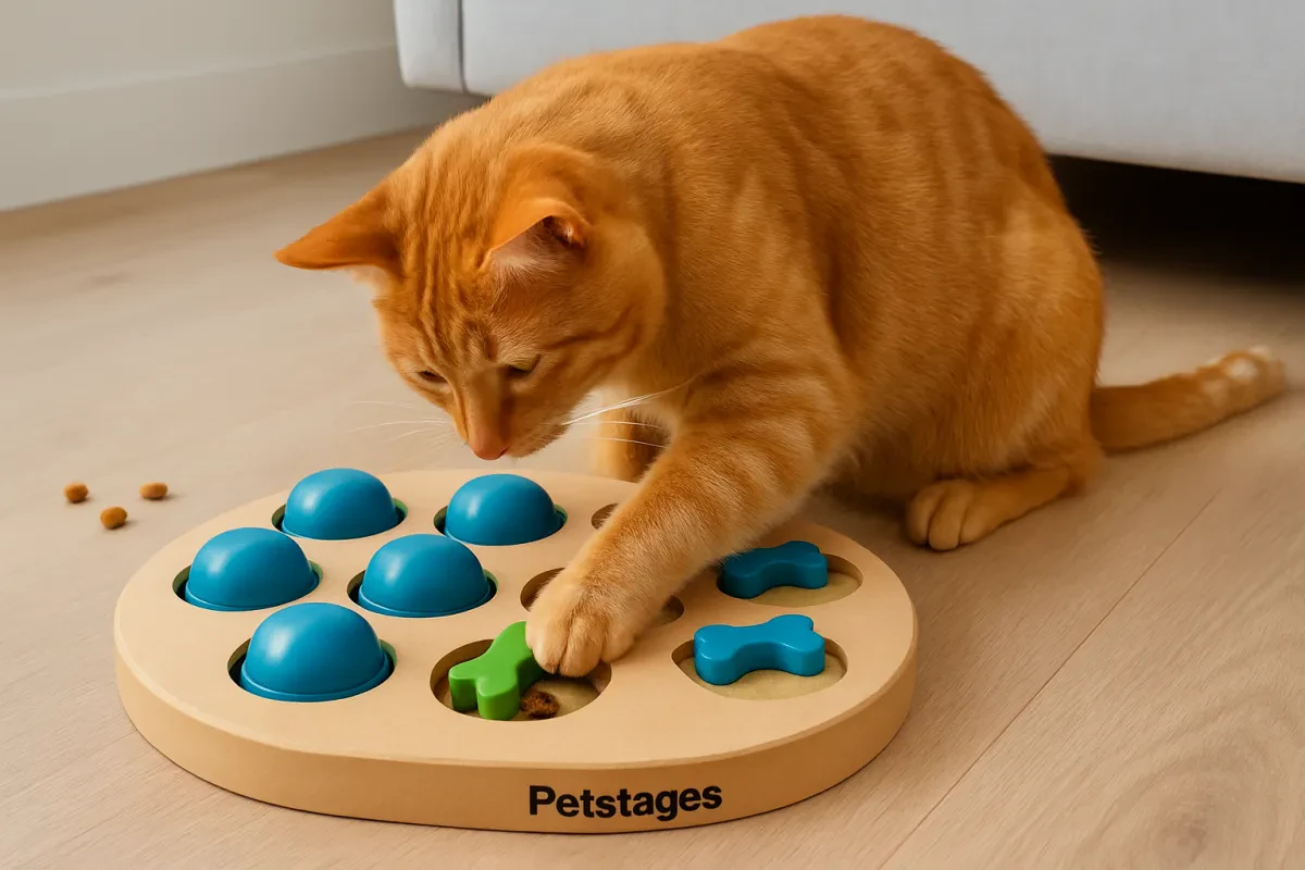 Engaging Fun with Petstages Cat Treat Puzzle