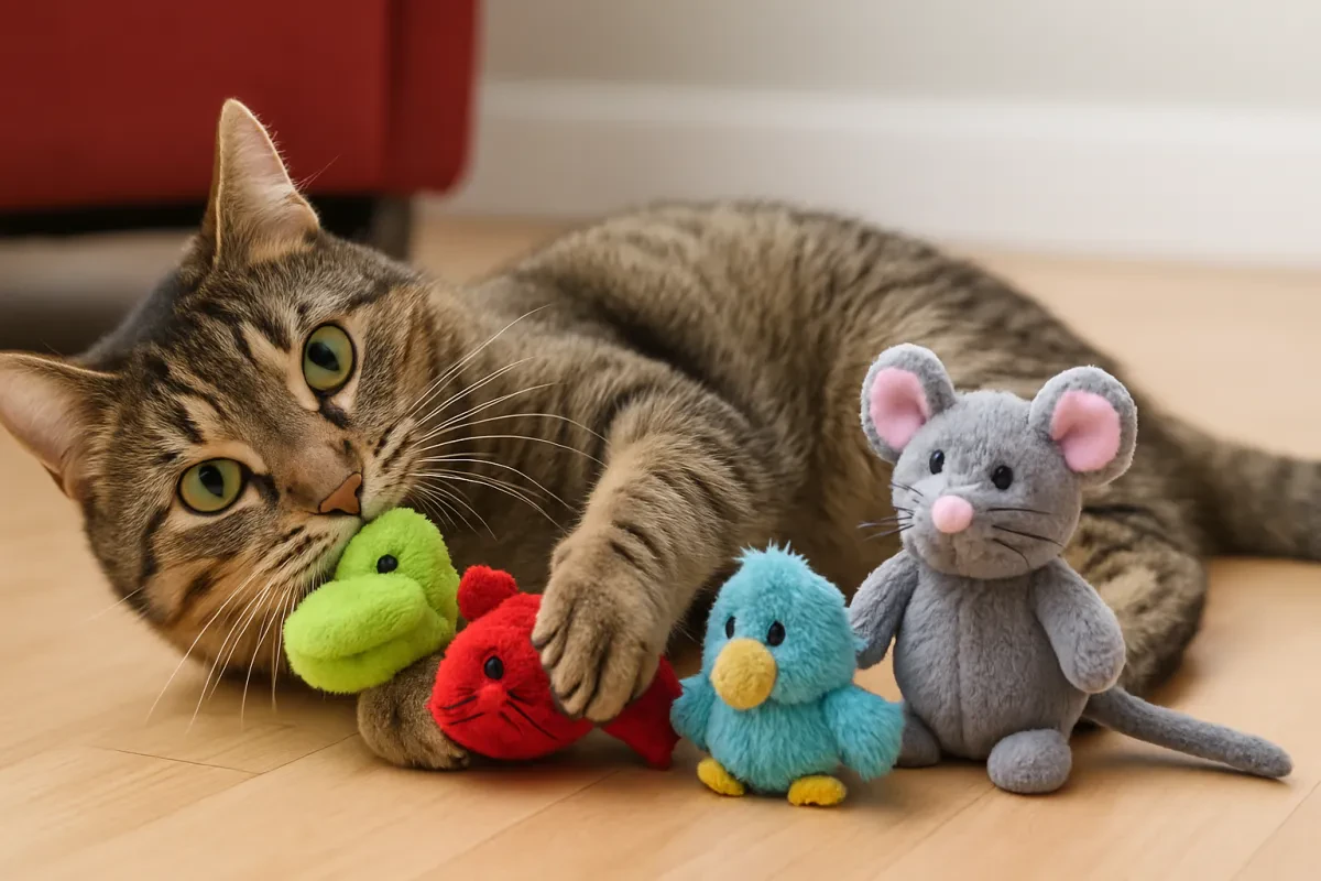 KONG Plush Catnip Toys for Happy Cats