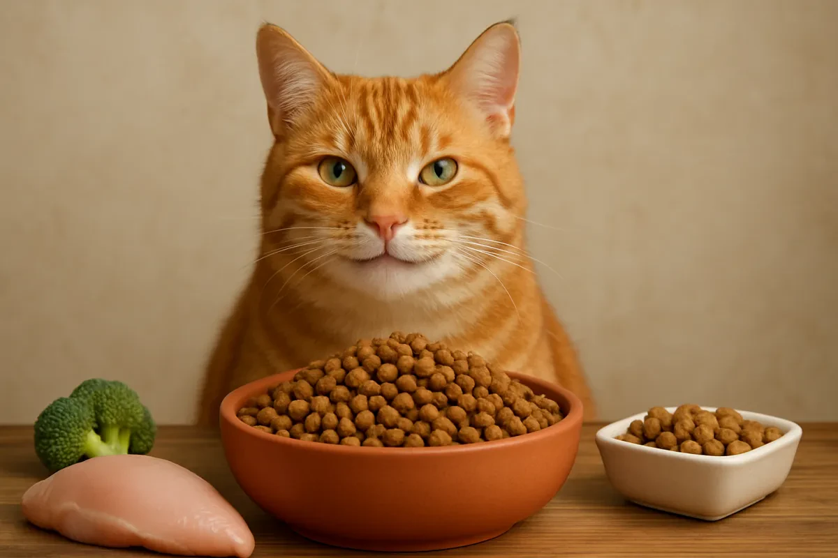 Nutritious Chicken Dry Cat Food for Happy Cats