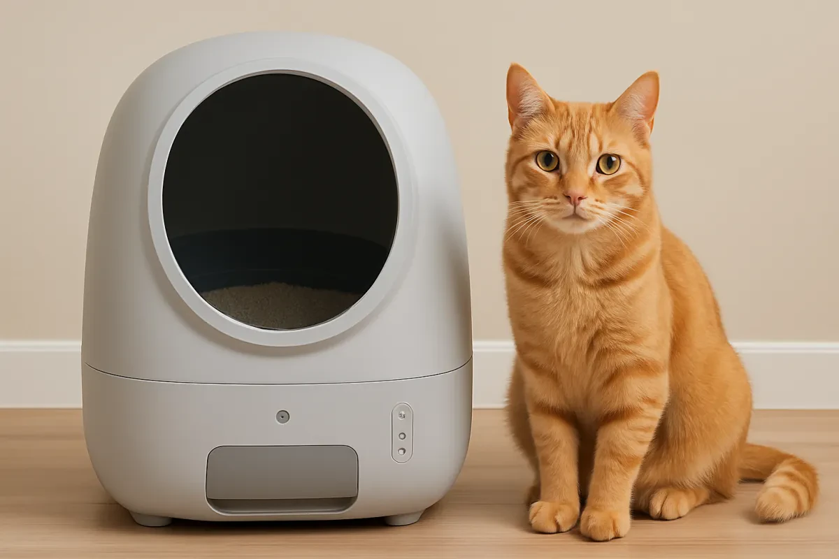Smart Self-Cleaning Litter Box for Happy Cats