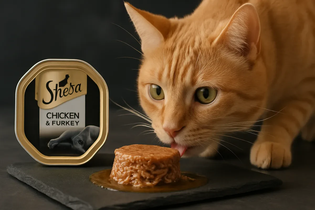 Delicious Sheba Chicken and Turkey Cat Food Trays