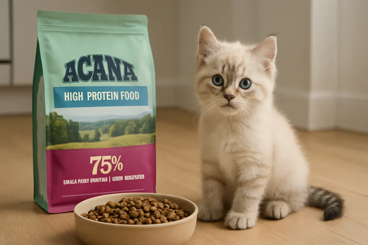Nourish Your Kitten with ACANA High-Protein Food