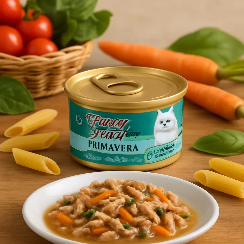 A Tasty Mix of Fresh Ingredients for Your Feline Friend