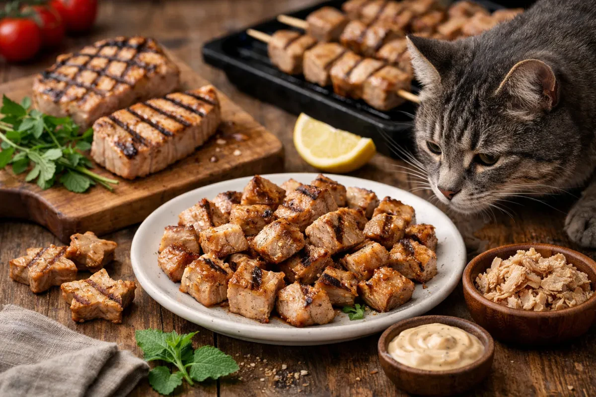 Delicious Grilled Tuna Treats Your Cat Will Love