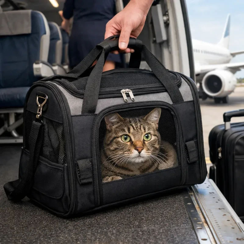 The Best Way to Keep Your Cat Happy and Secure on Flights