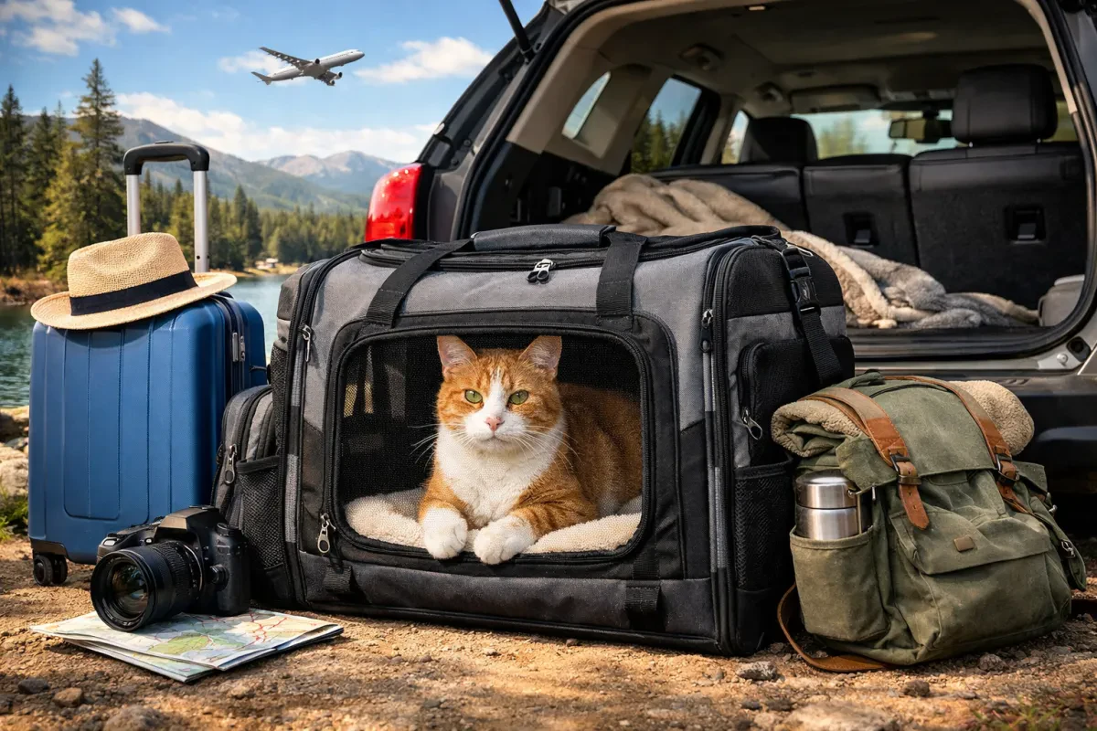 Travel Easy with This Extra Large Cat Carrier