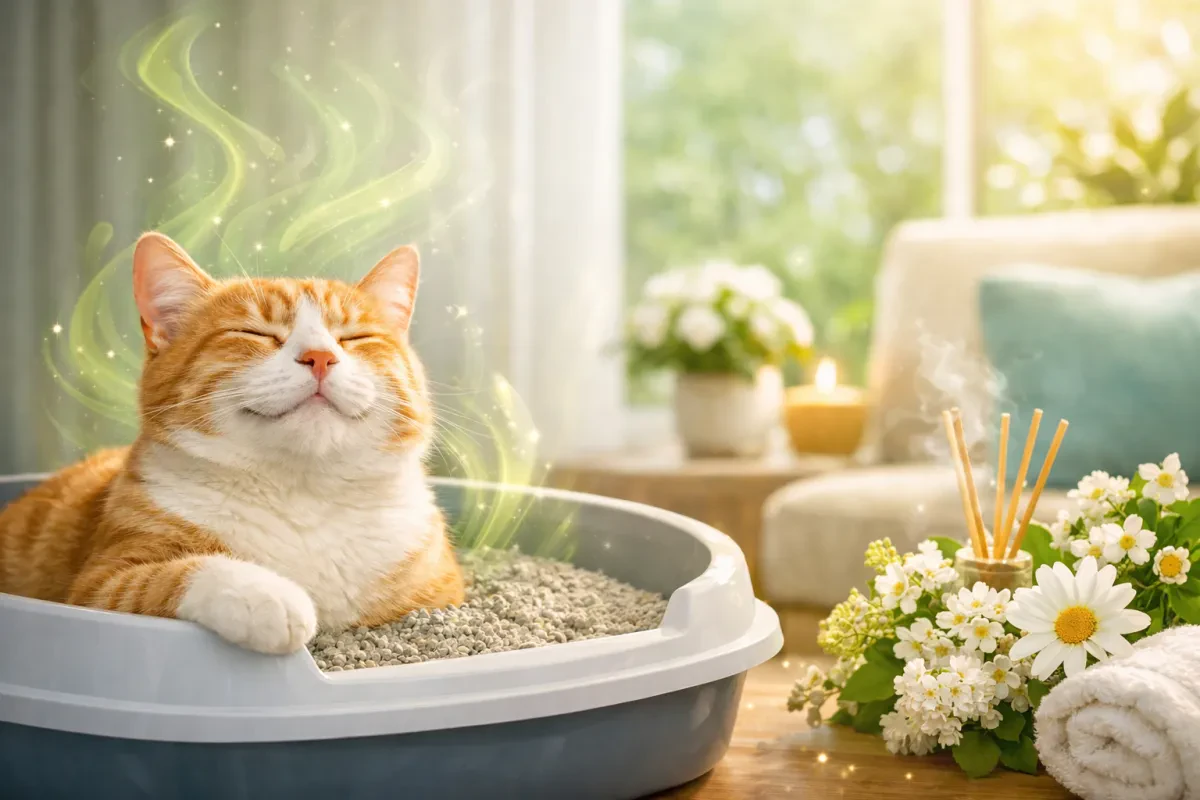 Say Goodbye to Cat Litter Odors Forever