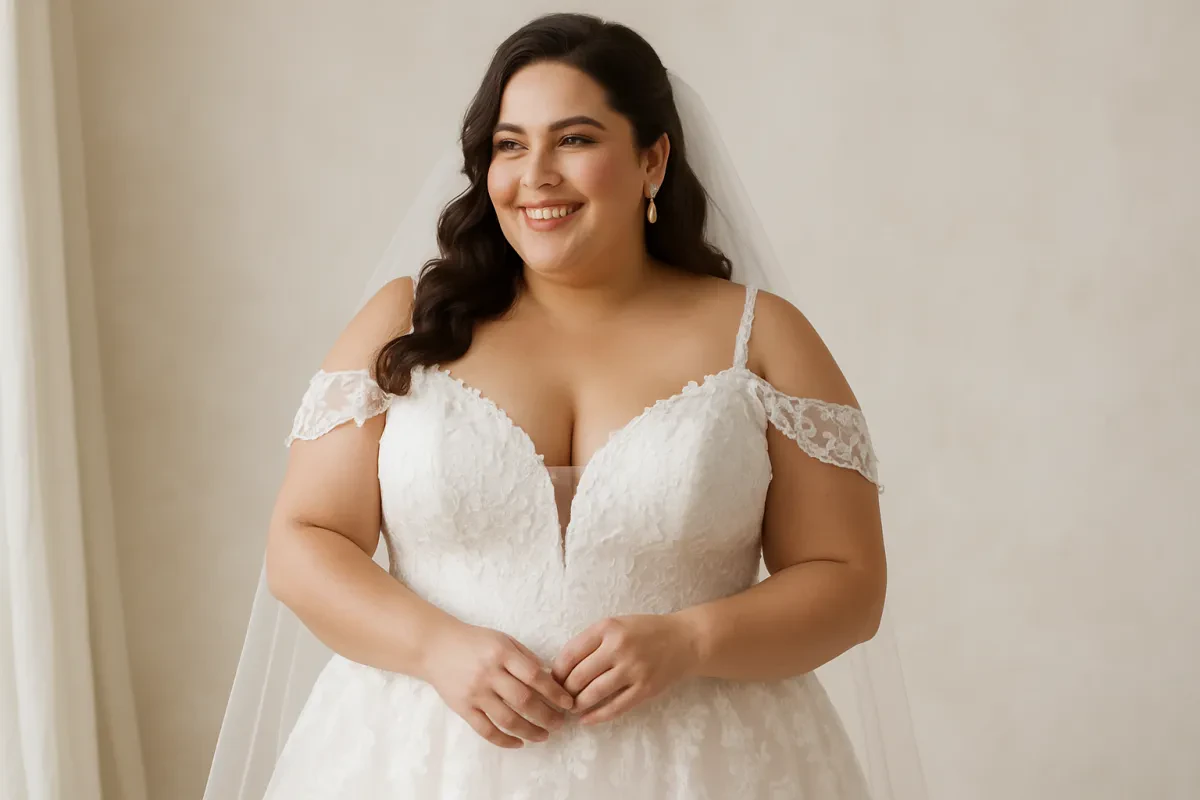 Best Wedding Dress Styles For Plus Size Brides